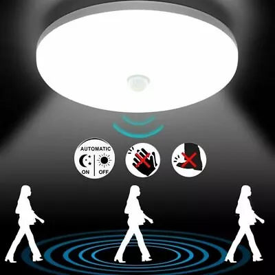 £13.99 • Buy UK LED Wall & Ceiling Light Indoor Outdoor Porch With Sensor PIR Motion Detector