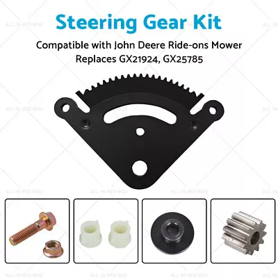 Steering Gear Kit For John Deere Ride-ons Mower Replaces GX21924 GX25785 AU • $52.59