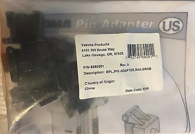 Set Of 4 YAKIMA RAILGRAB Pin Adapter P/N 8880201 NEW NIB NIP BNIB Replacement • $9.95