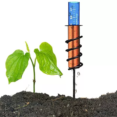 Floating Rain Gauge Accuracy Tube For Lawn Garden Outdoors Garden Accessori  ZSY • £11.18