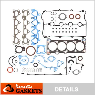 Fits 88-94 Mazda 323 Mercury Capri 1.6L Turbocharged DOHC Full Gasket Set B6T • $59.28