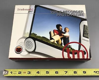 TALKING PHOTO FRAME WITH DIGITAL VOICE RECORDER AND BUILT I CLOCK For Parts E3.3 • $9