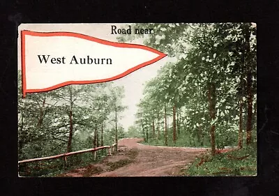 Postcard West Auburn Pa Road Near • $3