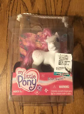 NIB My Little Pony MLP 2003 Star Swirl NEW IN BOX White And Pink Box Is Damaged • $35