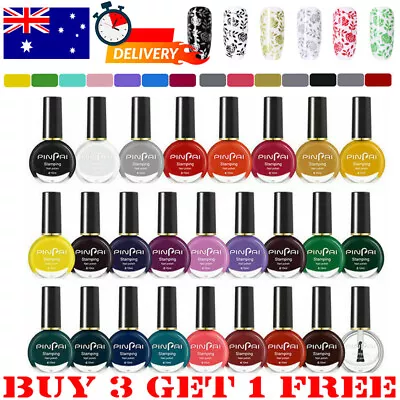 26 Color Stamping Gel Polish Soak Off Nail Art Stamp Painted UV Gel Polish Tips • $4.99