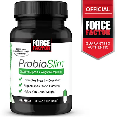 $14.99 • Buy Force Factor ProbioSlim Probiotic Supplement Weight Loss Pills For Men And Women