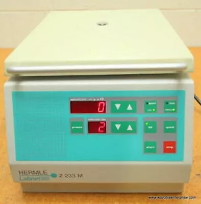 Labnet Z233 Hermle Benchtop Centrifuge And 2 Rotors • $2250