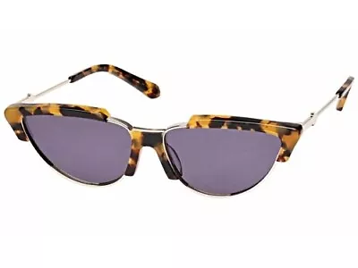 Karen Walker Tropics Crazy Tortoise Cat-eye Sunglasses Kw-tropics-1801784 • $55