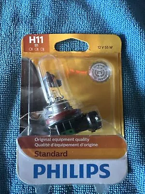 Headlight Bulb-Standard - Single Blister Pack Philips H11B1 • $8.95