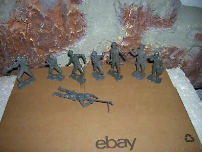 Mpc Germans Wwii Playset  54mm Toy Soldiers Vintage 1960's All Poses Set • $12.99