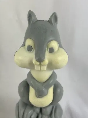 Wizard Decorative Air Freshener GRAY SQUIRREL  1982 Boyle 5.5” Wax Figurine • $10