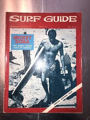 Surf Guide Magazine 1963 Miki Dora Issue • $550