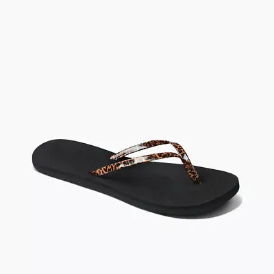 £15.99 • Buy Reef Bliss Nights Womens Flip Flops CI6628 Leopard NEW