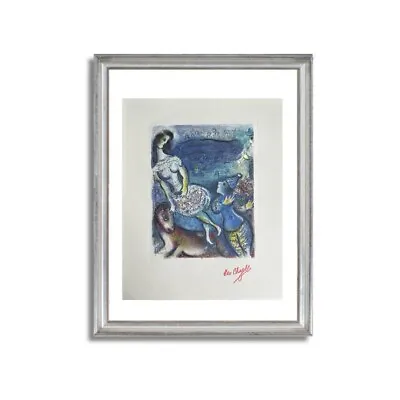 Marc Chagall  Clown With Straub...  Original Signed Lithograph - Limited Edition • $104.40