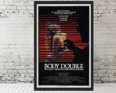 Body Double Movie Poster Brian DePalma Melanie Griffith - 11x17  Framed Poster • $33.90