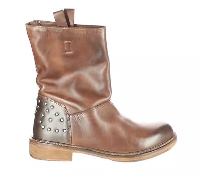 Vintage Foundry Co Womens Stacy Brown Ankle Boots Size 9 (7468323) • $16