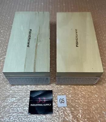 (2) NEW VINTAGE- Fisherbrand Scientific Wood Microscope Slide Box 03-451 🇺🇸 • $50