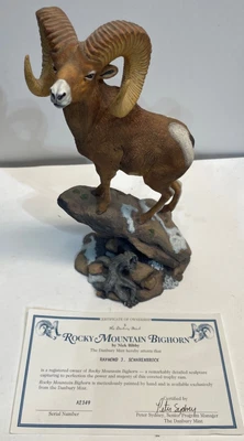 $150 • Buy Danbury Mint Grand Slam Collection Sheep By Nick Bibby Same Serial Number W/ Coo