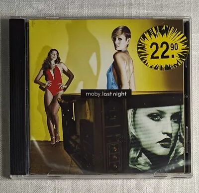 Moby -  Last Night CD 2008 • $3.45