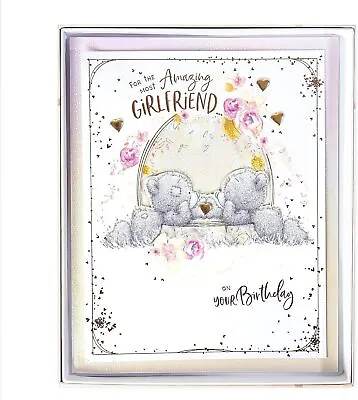 Me To You Bear Amazing Girlfriend Boxed Birthday Card • £9.99