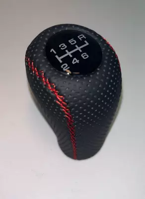 FORD MUSTANG COBRA T56 2003-2004 Shift Gear Knob 6 Speed Genuine Leather • $70