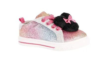 Disney Minnie Mouse Casual Rainbow Pom Sneakers • $12.95
