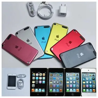 Apple Ipod Touch 4th 5th Generation 8GB 16GB 32GB 64GB All Colors -new Battery • $56.04