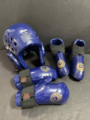 Macho Martial Arts Head Feet Hands Sparring Gear Equipment Child Kid Deaton • $12.22