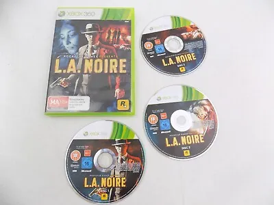 Mint Disc Xbox 360 L.A. Noire - No Manual Free Postage • $7.90