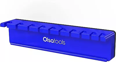 Olsa Tools Magnetic Wrench Holder Organizer Blue • $21.87