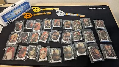 Star Wars Misc Items 2015 Topps Dog Tags. Mini Magazine And Collectible Keys Lot • $24.99