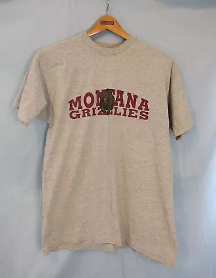 Vintage Shirt Men's XL UM Crewneck University Of Montana Grizzlies Single Stitch • $19.99