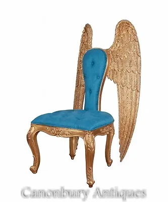 Italian Gilt Winged Arm Chair - Angel Seat Circa 1890 • $3590