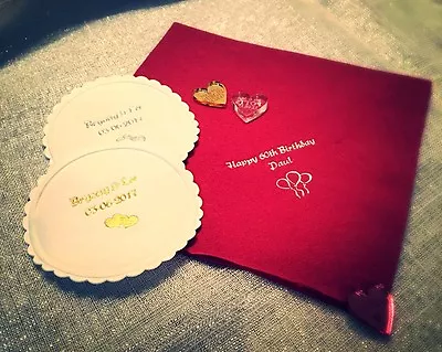 £21.99 • Buy 150 Personalised Napkins/serviettes Wedding, Christening, Birthday, Baby Shower,