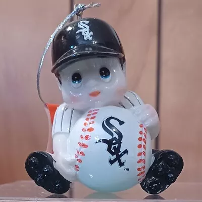 Chicago White Sox Boy & Baseball Christmas Ornament SC Sports MLB • $6.99
