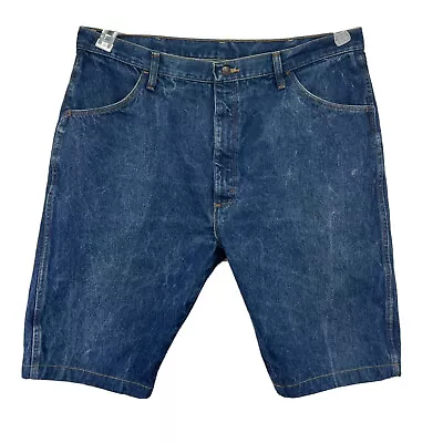 RUSTLER Denim Shorts / Men’s (38x13) Blue 100% Cotton • $11.24