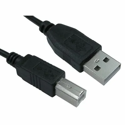 USB Data Sync Printer Cable Lead For Canon PIXMA MG3650 MG5750 TS5150 IP7250 • £2.99