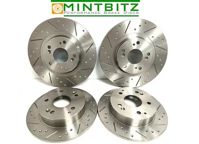 HONDA CIVIC TYPE R EP3 FRONT AND REAR Dimpled And Grooved BRAKE DISCS  • $138.91