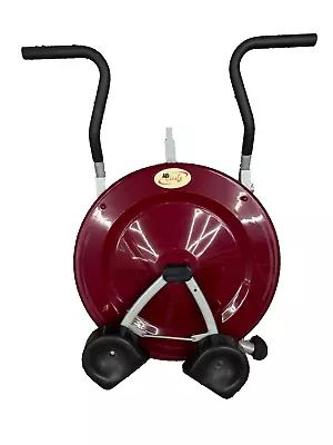 AB CIRCLE PRO DELUXE Core Abdominal Exerciser Home Gym Equipment Red Abdomin • $109.88