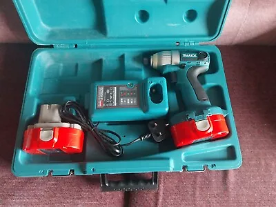 Makita 6936fd 18v Impact Driver Complete With Case Batteries & Charger • £65