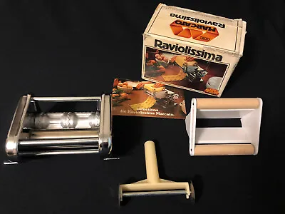 Marcato Raviolissima Ravioli Maker Attachment For Pasta Maker W/ Instructions • $17.50