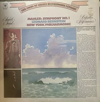 LEONARD BERNSTEIN-Mahler: Symphony No. 1 LP  • $25