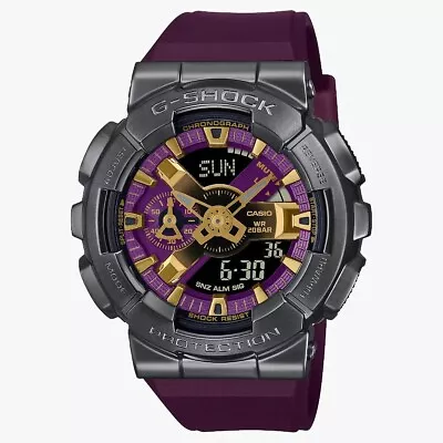 Casio G-Shock Analog Digital Gray Purple Watch GM110CL-6A • $209.50