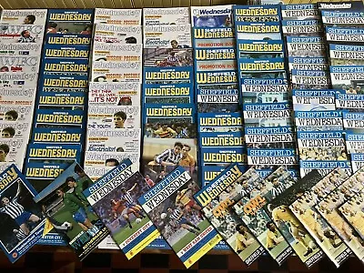 £1.50 • Buy Huge Selection Of Sheffield Weds HOME Programmes 1980-2016 All Excellent / Mint