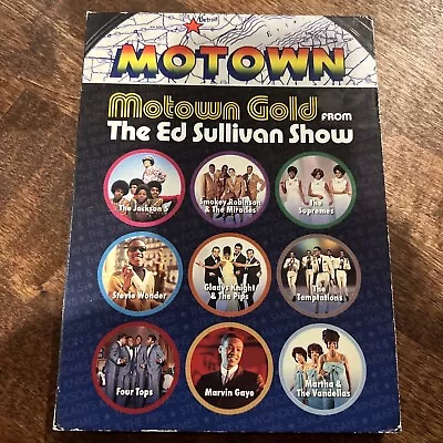 MOTOWN GOLD From ED SULLIVAN SHOW DVD New! Sealed 2011 SOFA JACKSON 5 SUPREMES • $10