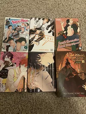 Yaoi Manga English Lot • $50