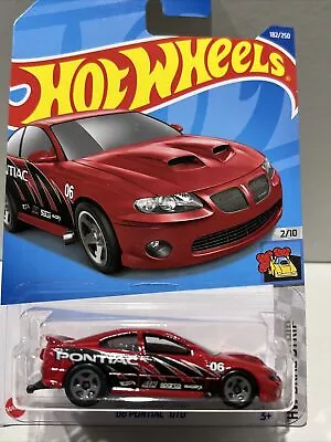 2021 HOT WHEELS ‘06 Pontiac GTO Holden Monaro RED  New! SEALED UNOPENED HTF • $11.95