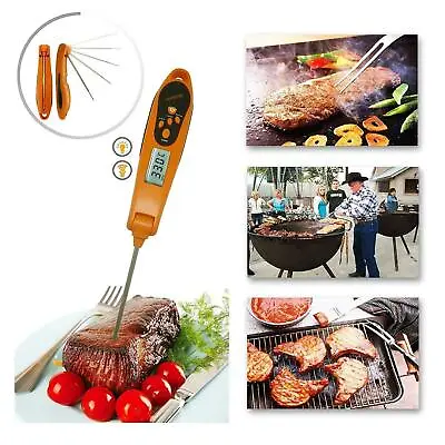 £7.95 • Buy Digital Food Thermometer Instant Read Probe Kitchen Cooking BBQ Grill Food Meat