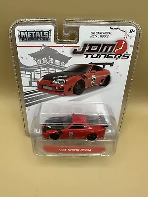 JDM Tuners Die Cast Metal 1995 Toyota Supra 14036 1:64 Brand New A290 • $12.49