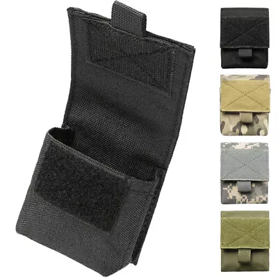 Tactical Small Molle Cigarettes Lighter Pouch Utility EDC Waist Belt Bag Pocket • $5.99